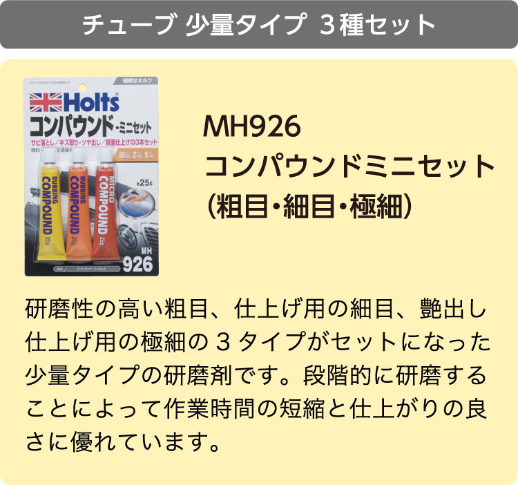 Bom's　THE DETAIL SUPPLY コンパウンド　各100ml Bom's THE DETAIL SUPPLY コンパウンド 各100ml 楽天市場】THE DETAIL